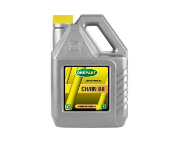 Масло цепное OILRIGHT CHAIN OIL Минеральное 3 л