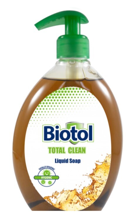 Мыло жидкое Biotol Total Clean гигиеническое, антибактериальное, без ...