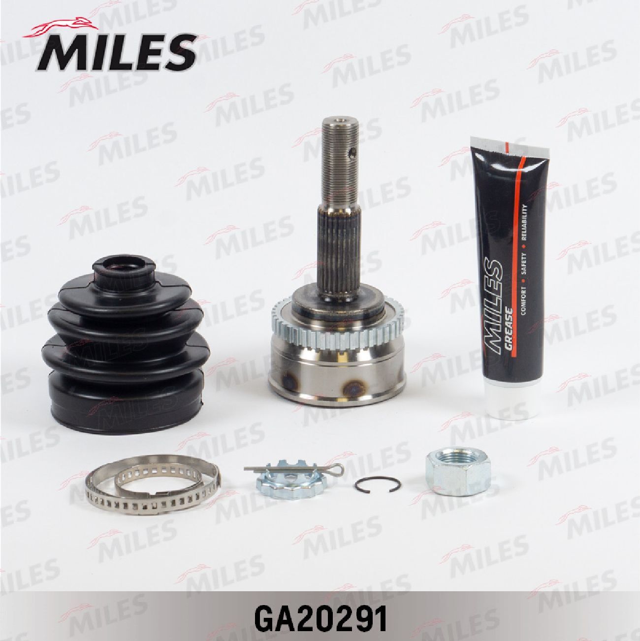 ШРУС NISSAN ALMERA N15/SUNNY 1.4-2.0D 90-00 нар. (ABS), MILES, GA20291