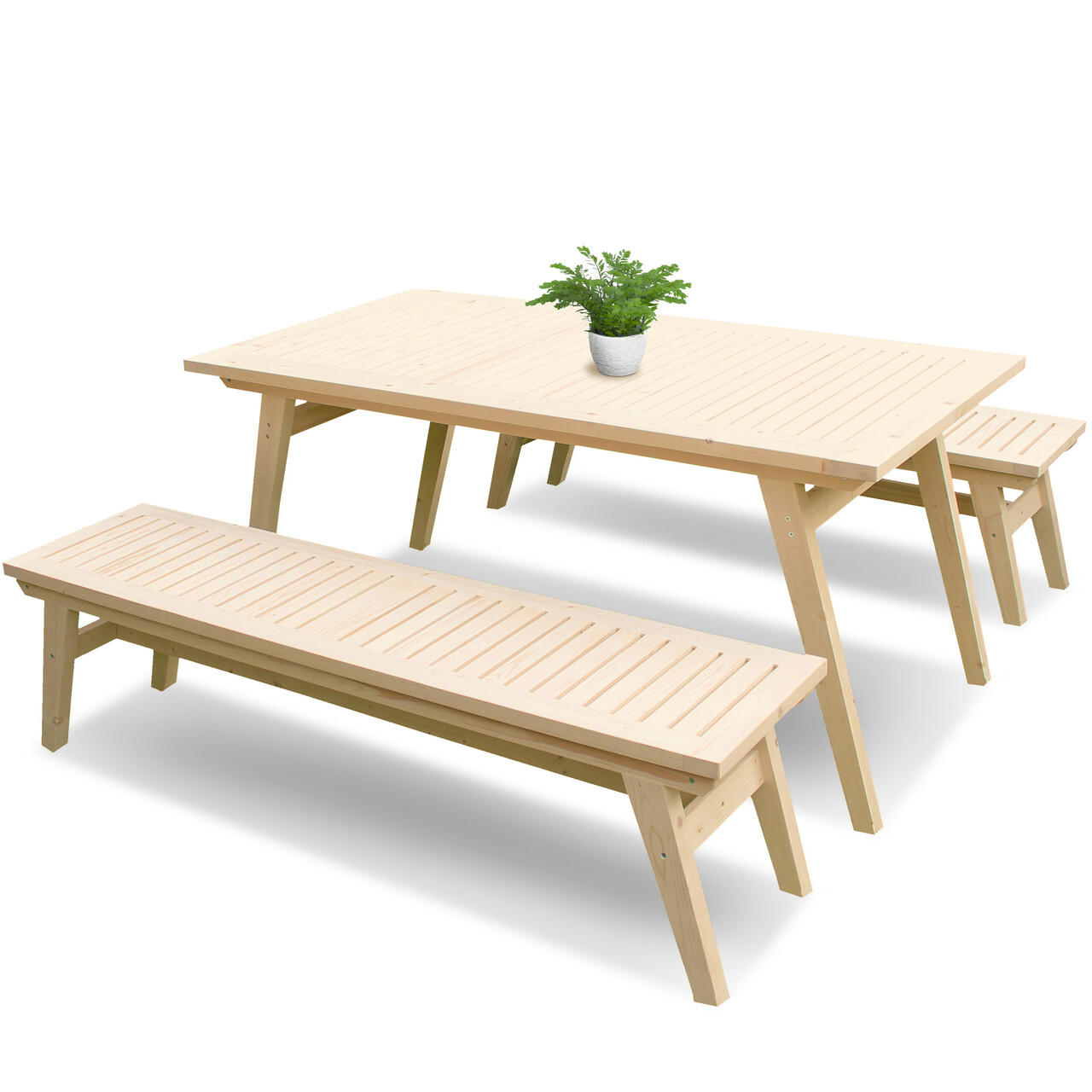 Комплект мебели go Garden Palermo (стол, 2 скамьи)