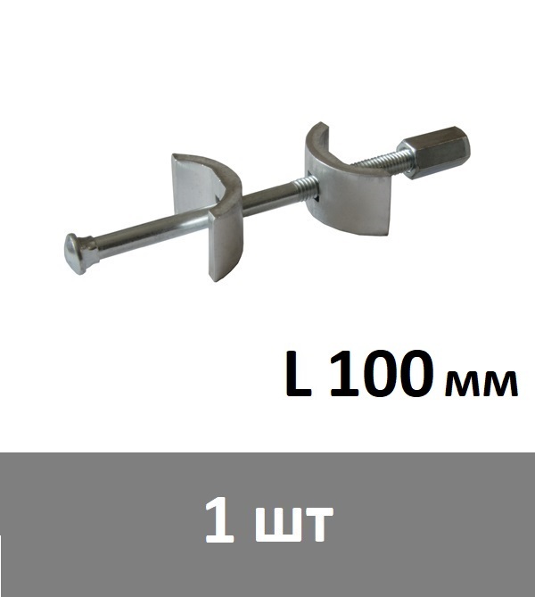 Стяжка для столешницы l 100мм