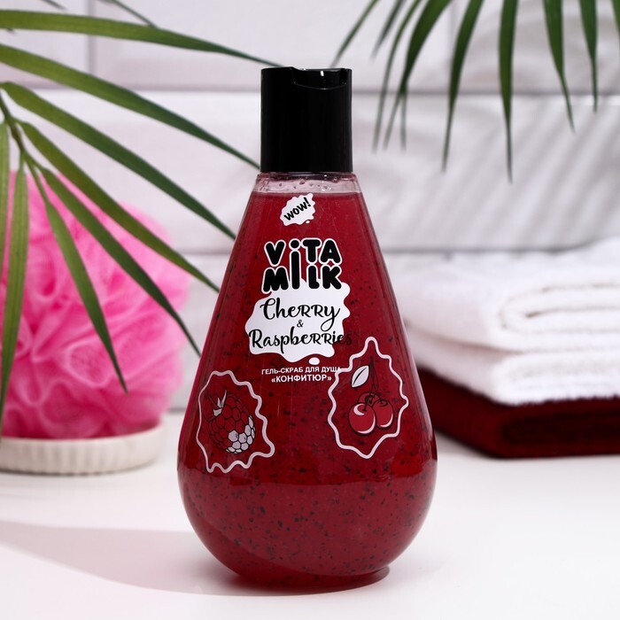 Гель для душа с вишней. Гель для душа вишня. vitamilk 300ml гель-конфитюр ддуша вишня. гель для душа вишневый йогурт. валберис гели для душа вишня.