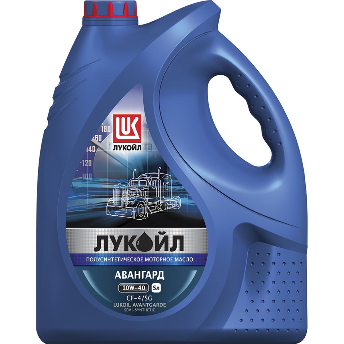 Лукойл (Lukoil) Масло моторное 10W-40 Полусинтетическое 5 л