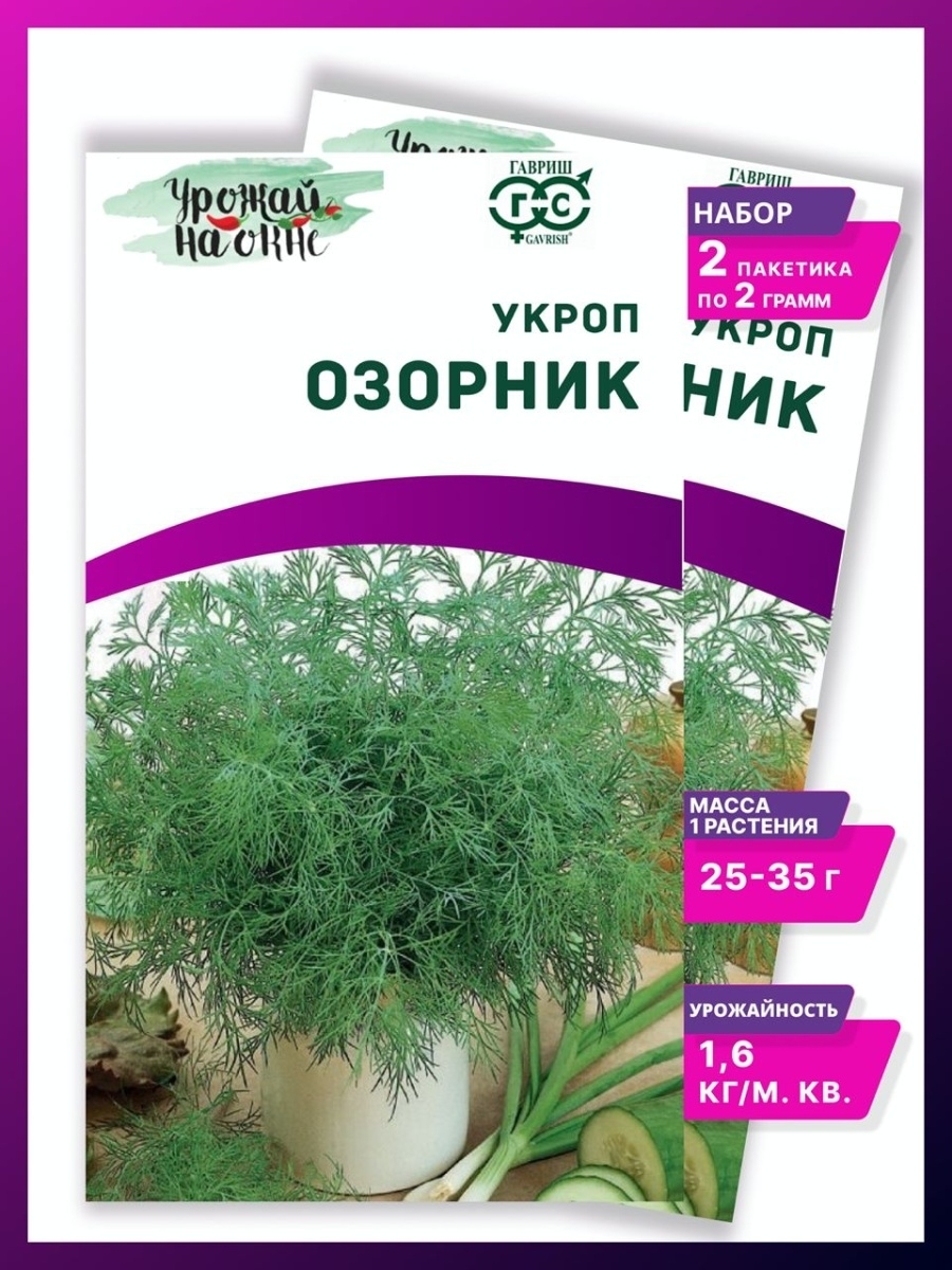 Семена Укропа для балкона;Укроп Озорник 2г Ср (Гавриш) Урожай на  окне;семена укропа комнатного;семена укропа домашнего;семена укропа  балконного;семена ...