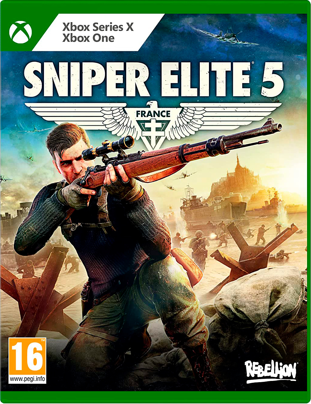 Игра Sniper Elite 5: France (Xbox Series, Xbox One, Русские субтитры)