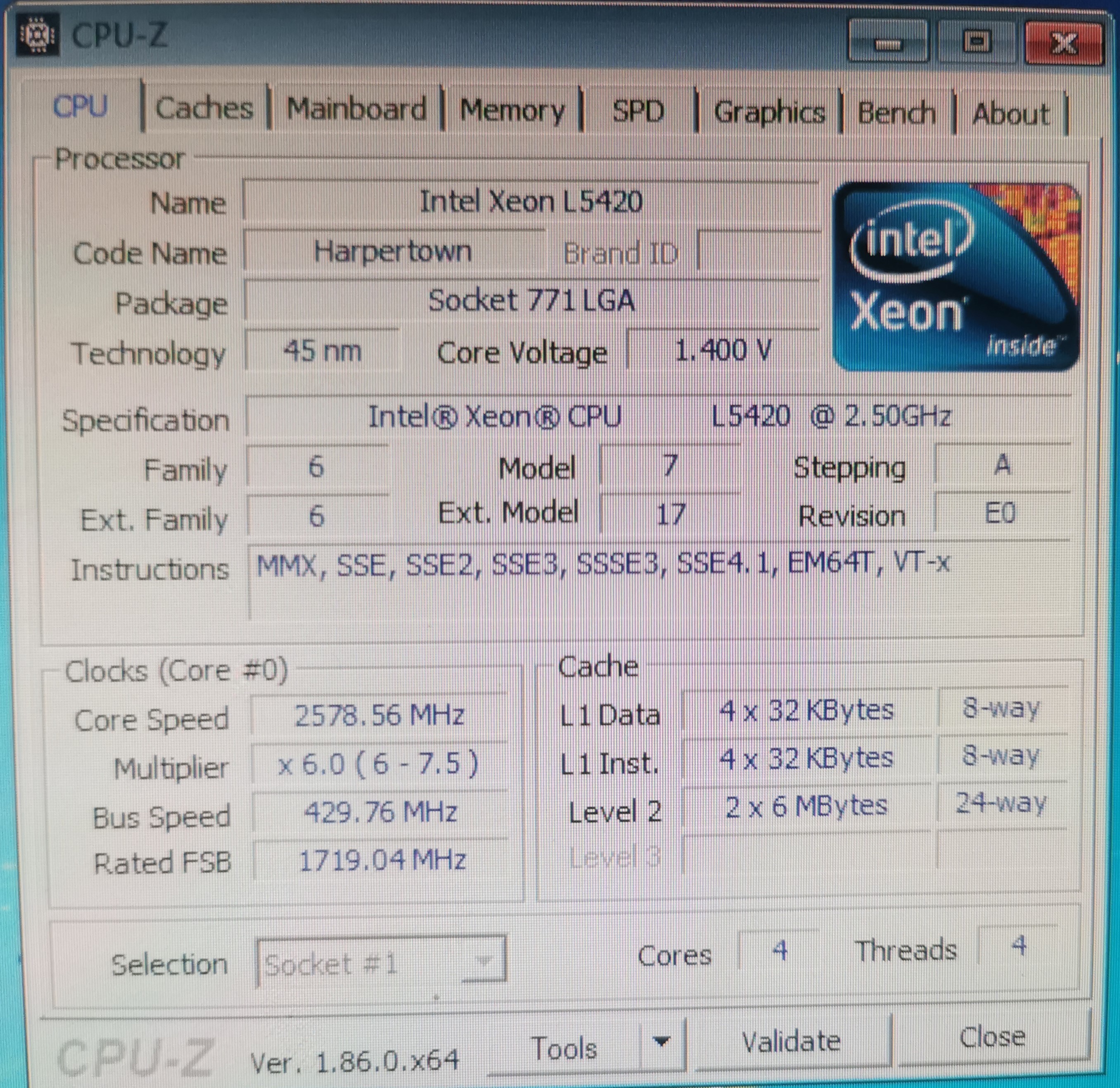 Xeon l5420