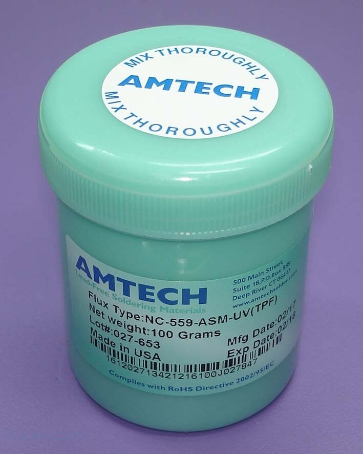 Флюс Amtech NC-559-ASM-UV(TPF) 100g.