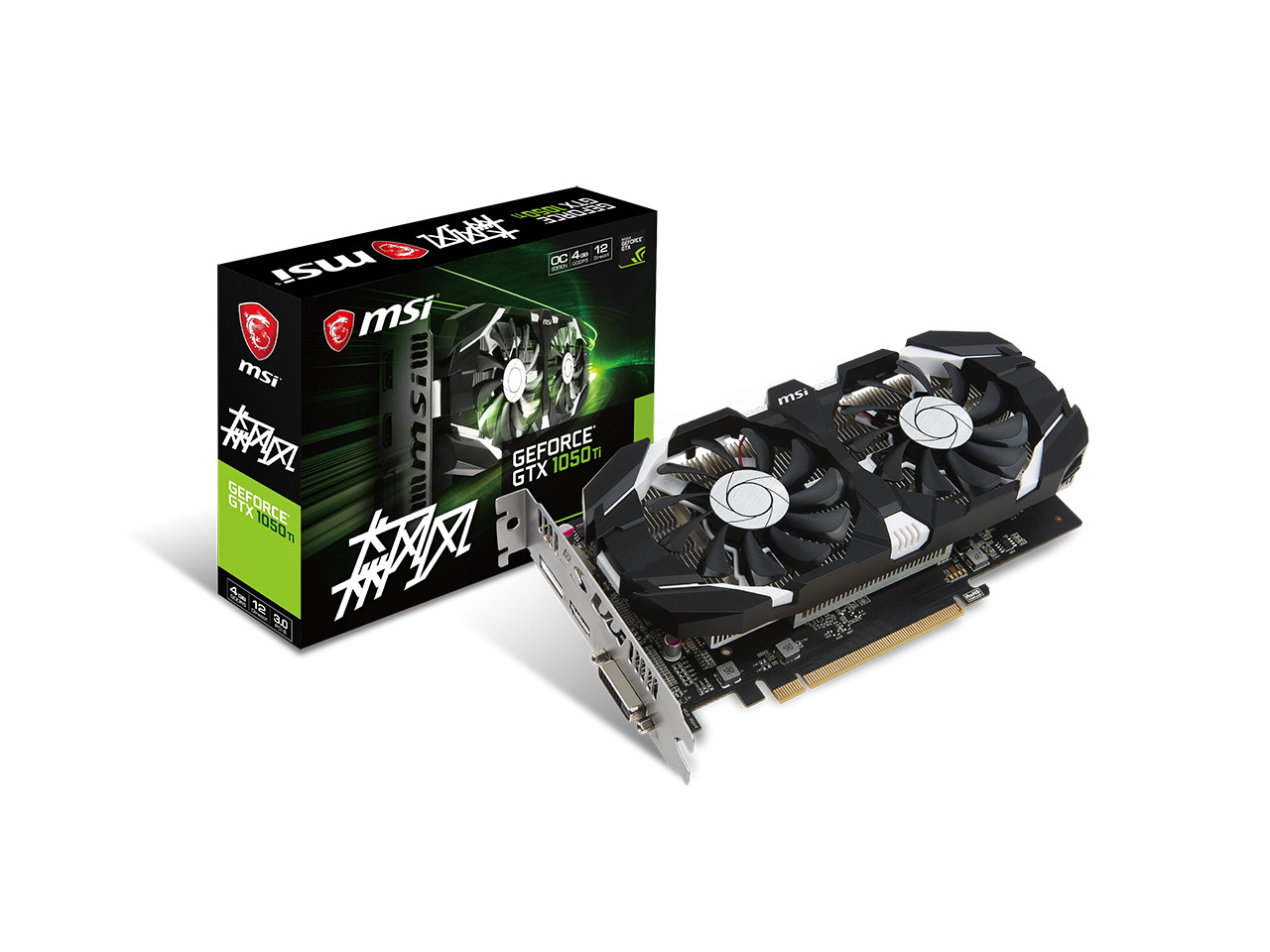 Видеокарта MSI GeForce GTX 1050 Ti, ГБ DDR5, DDR5 купить по низким  ценам в интернет-магазине OZON (622187700)