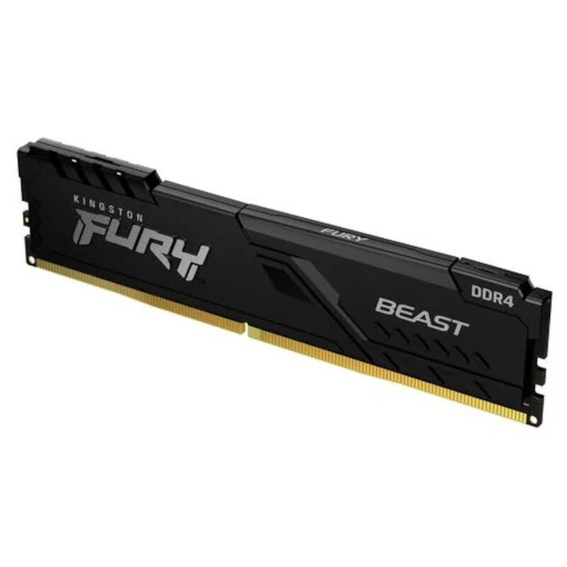 Kingston Fury Оперативная память Beast Black DDR4 2666 МГц 1x16 ГБ (KF426C16BB1/16)