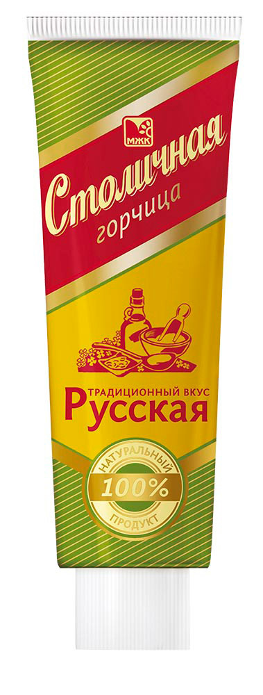 Горчица МЖК Столичная Русская, 100г