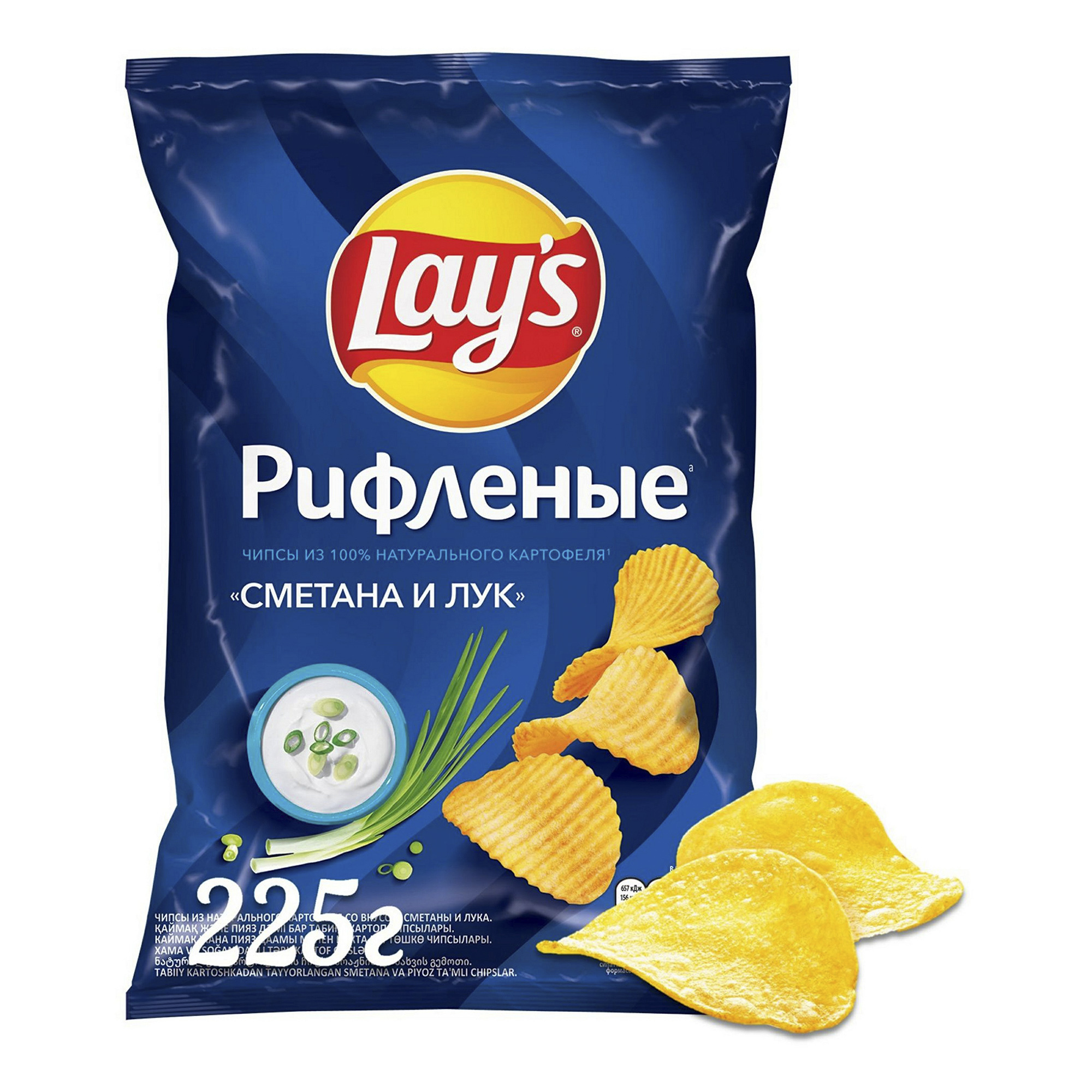 Чипсы LAY'S Чили и Лайм Рифленые купить на OZON по низкой цене