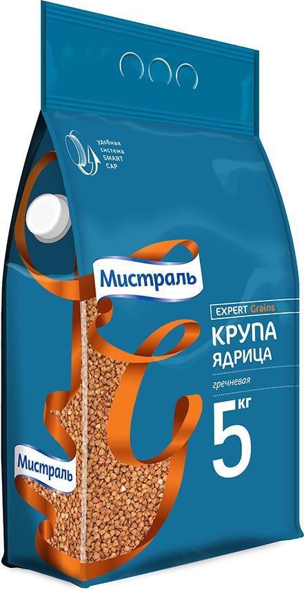 Крупа гречневая Мистраль ядрица 5 кг