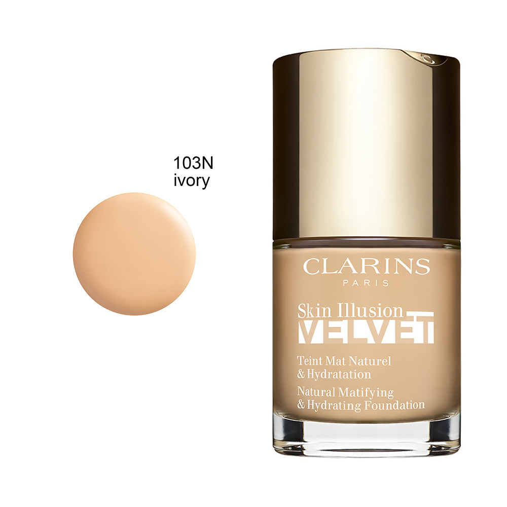 Clarins skin velvet. Clarins Skin Illusion Velvet.