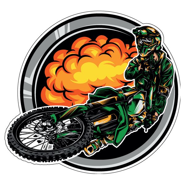 мотоциклы с наклейками. наклейки на чоппер. наклейка байкер. мотоциклы с наклейками. наклейки мотокросс.