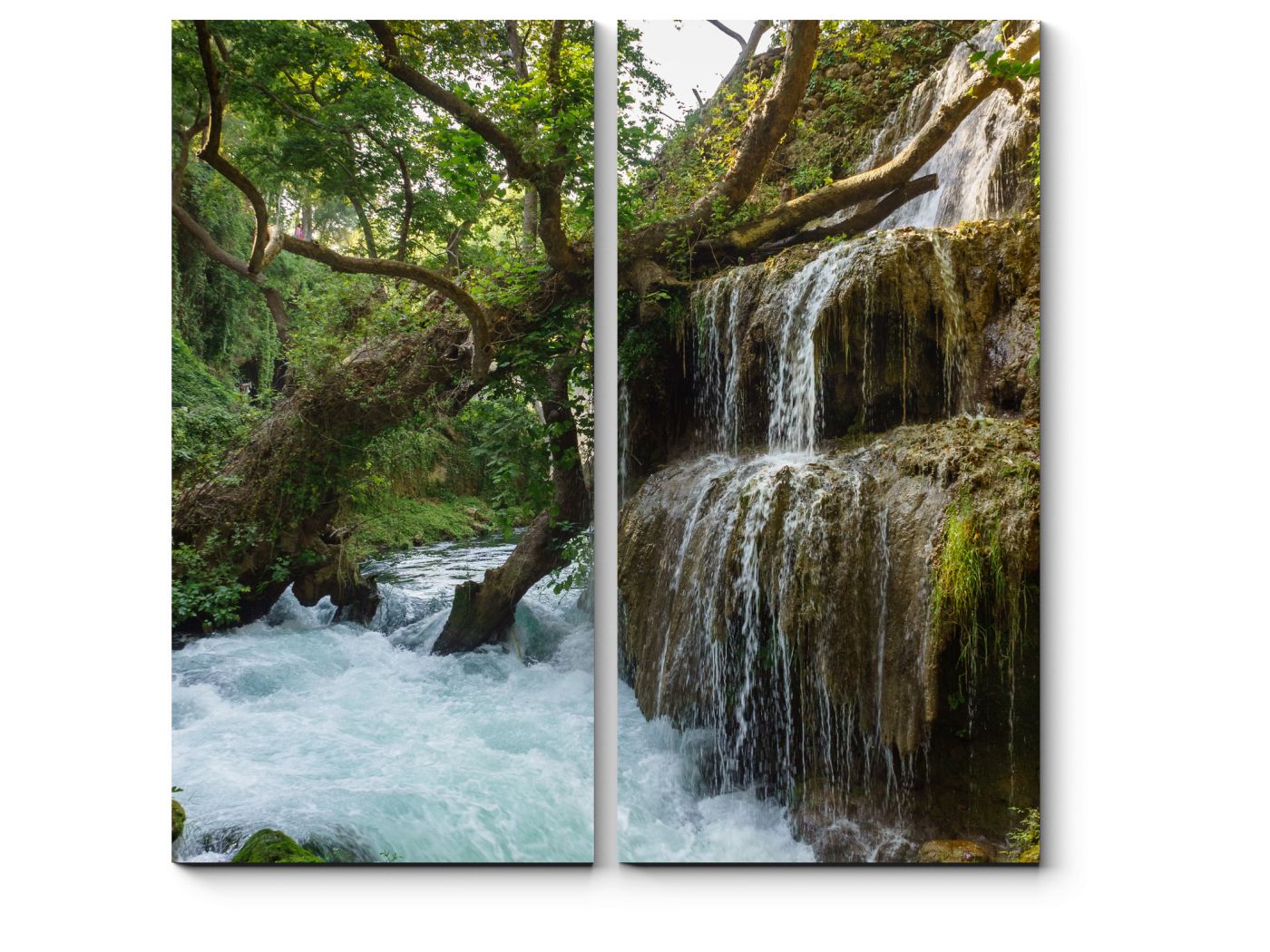 Модульные картины водопады фото