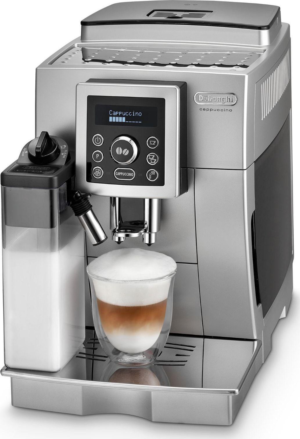 Кофемашина Delonghi 23.460. Кофемашина Delonghi ECAM 25.462. Кофемашина Delonghi ECAM 23.460.S. Кофемашина de'Longhi ECAM 23.460белая.