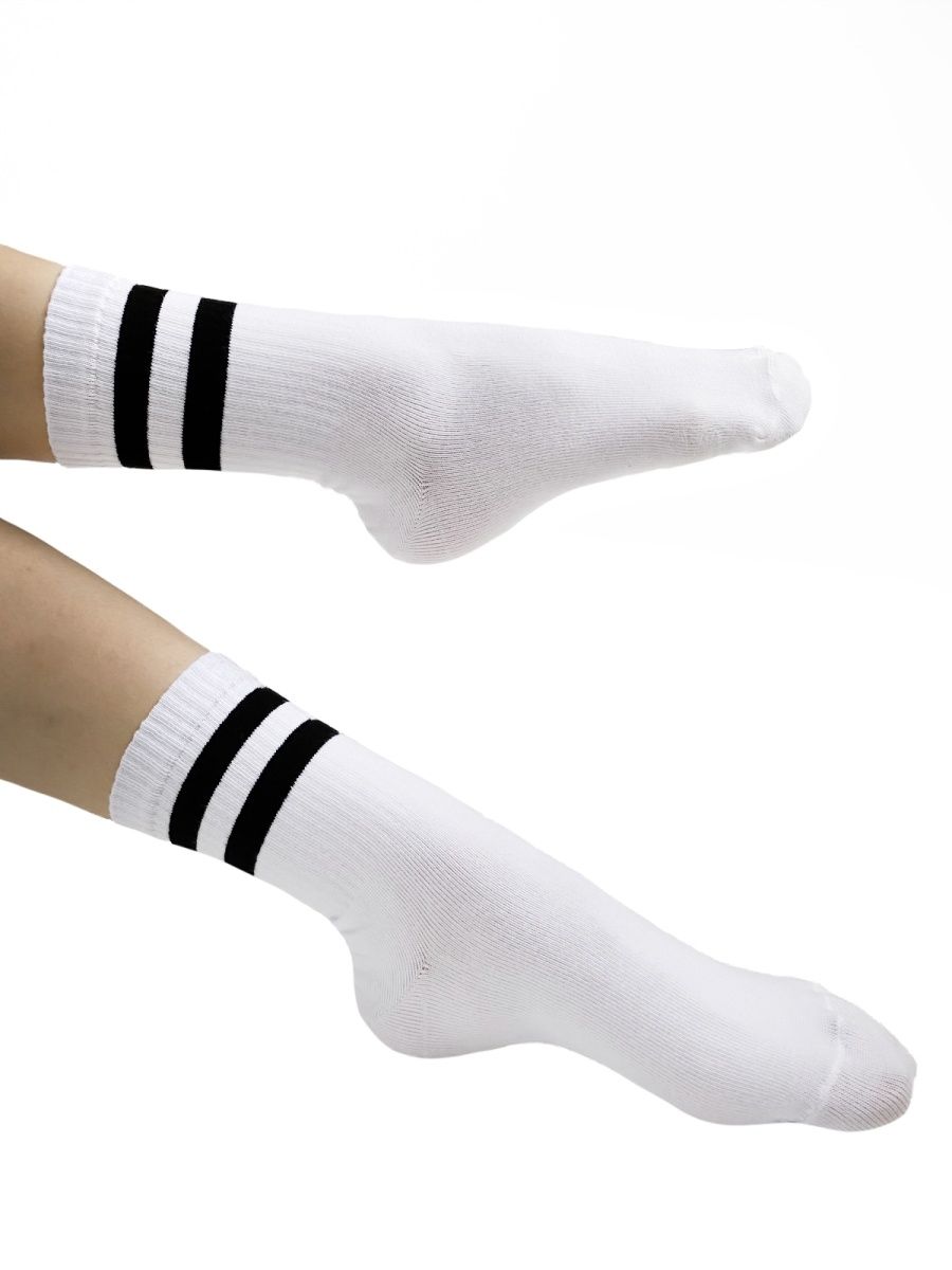 Белые носки с черными полосками. Белые носки с полосками. Носки поло. Носки высокие с полосками