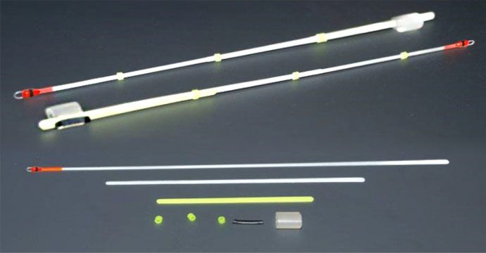 Кивок лавсановый тройной на силиконе NOD S-LS19 (140 мм, жёсткость 0,25)