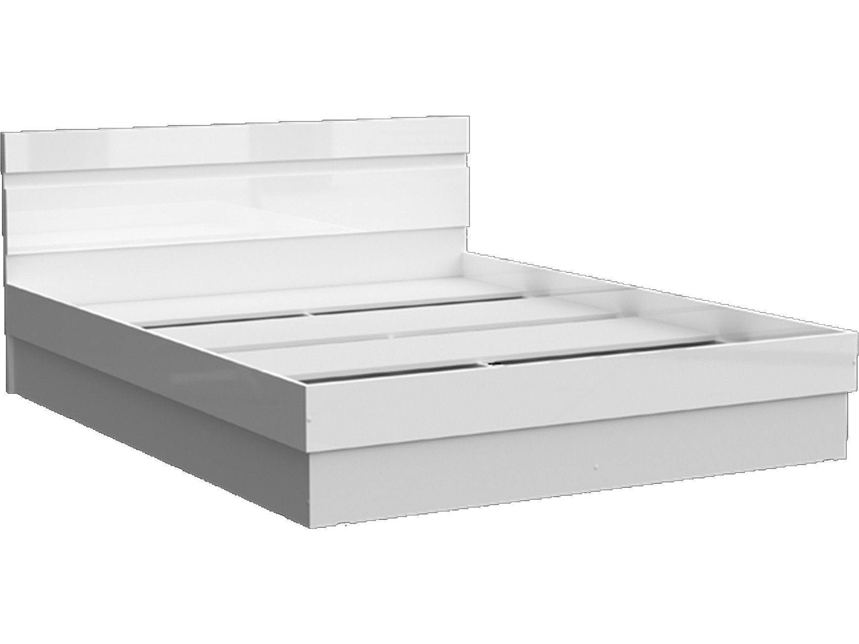 Челси кровать с ящиками 800*2000 (белый глянец холодный, белый)