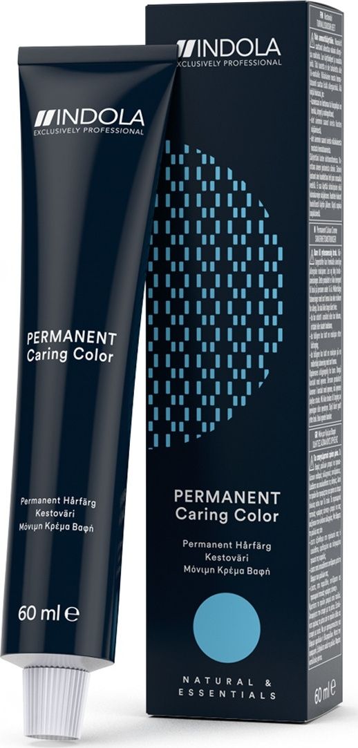 Аммиачная крем-краска для волос indola permanent caring color палитра