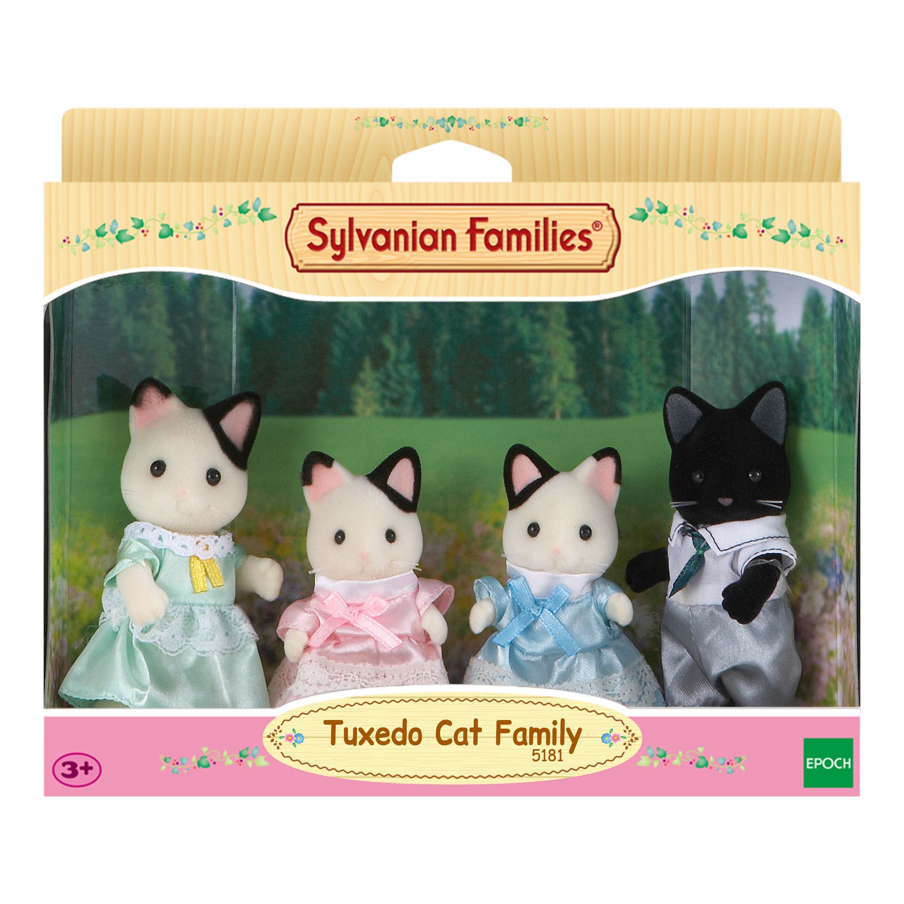 Sylvanian Families Семья Котов — купить фигурки и аксессуары в  интернет-магазине OZON по выгодной цене