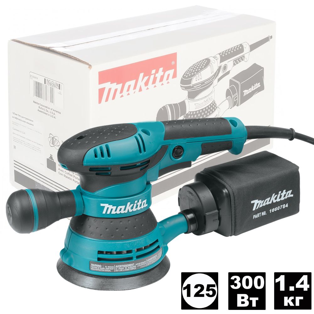 Эксцентриковая шлифмашина BO5040 (BO 5040) MAKITA