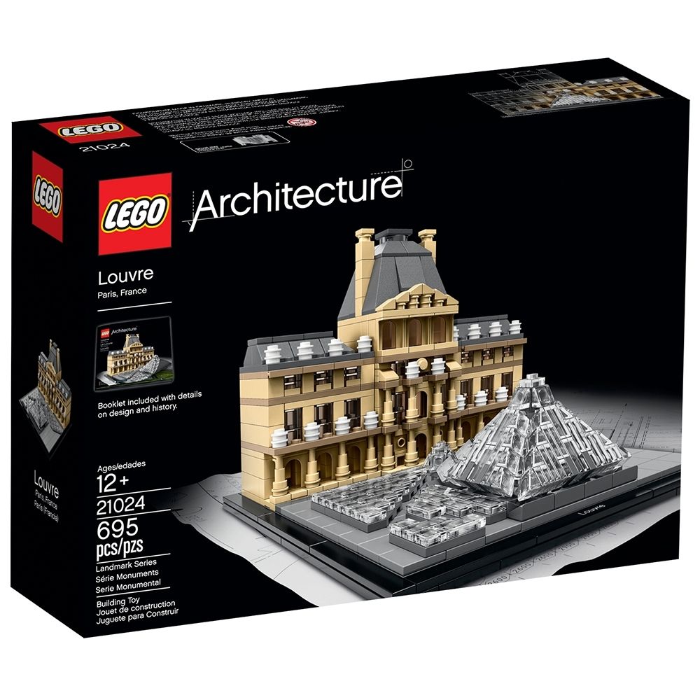 Lego cheap louvre architecture