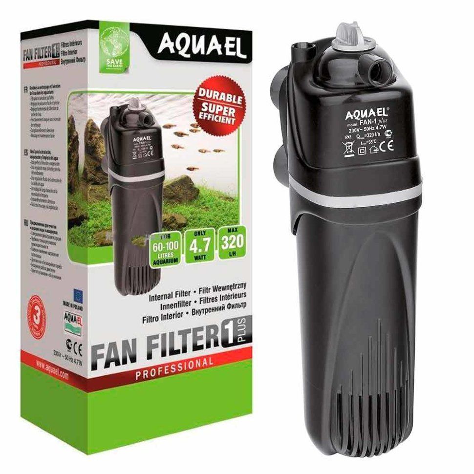 AQUAELFAN-1plusфильтрвнутренний320л/чдо100л