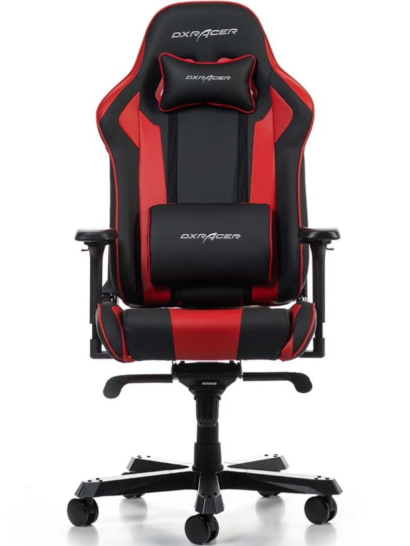 Кресло игровое красное с черным