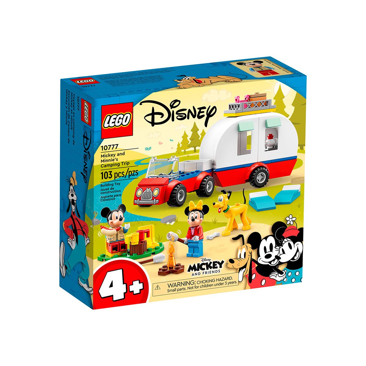 Конструктор LEGO Mickey and Friends 10777 Микки Маус и Минни Маус за  городом - купить с доставкой по выгодным ценам в интернет-магазине OZON  (818064456)