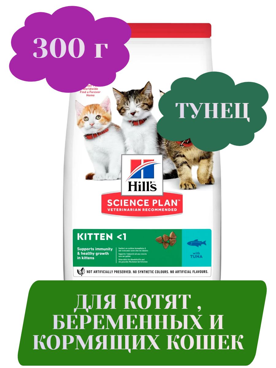 Hills с тунцом. Хиллс для котят 300г тунец.