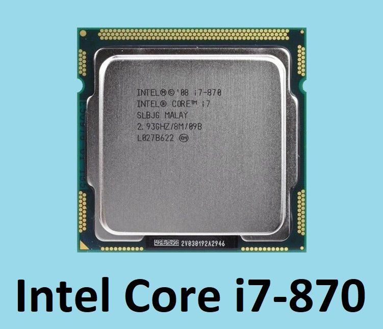 IntelПроцессорCorei7-870OEM(безкулера)