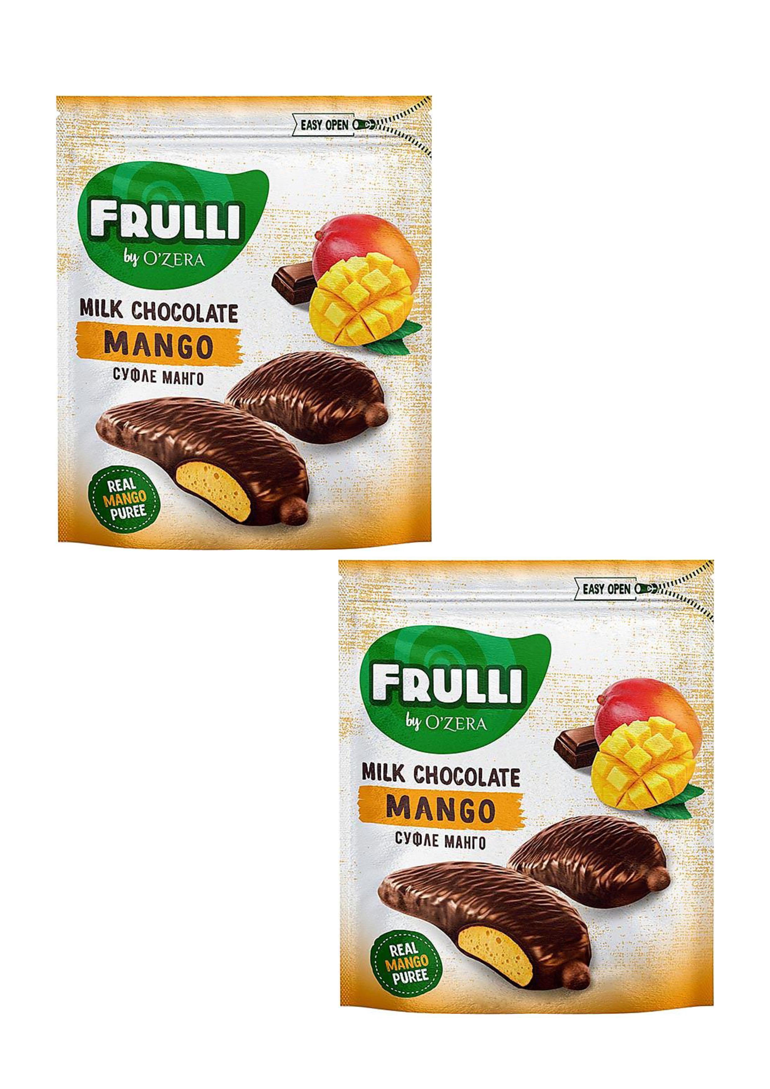 Конфеты Frulli суфле манго в шоколаде, 125 г OZera - 2 шт.