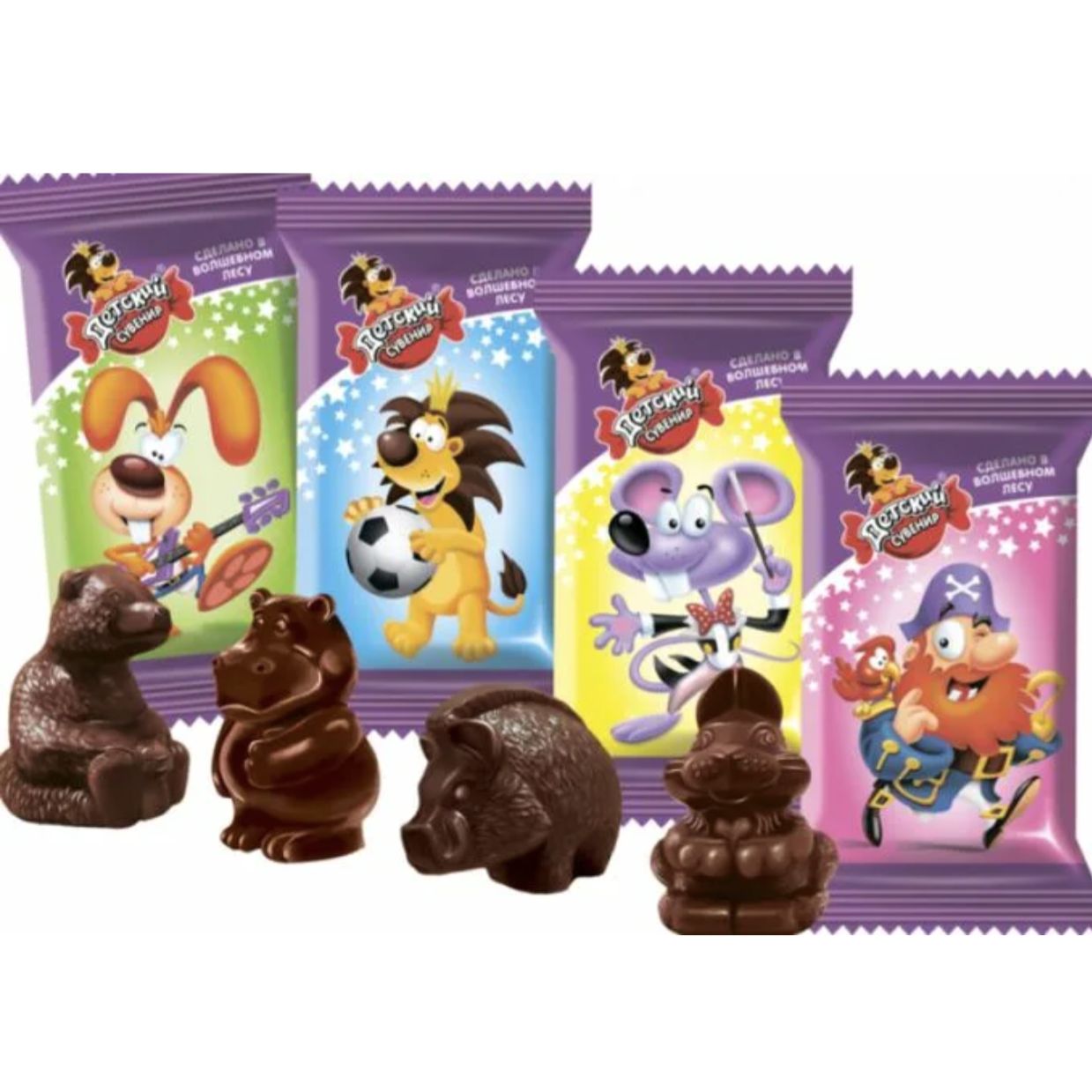Конфеты Славянка шоколадные детский сувенир