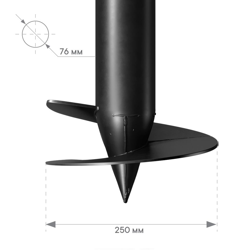 ВинтоваясваяСВСН-76х250х2500ммСтандарт(3мм)