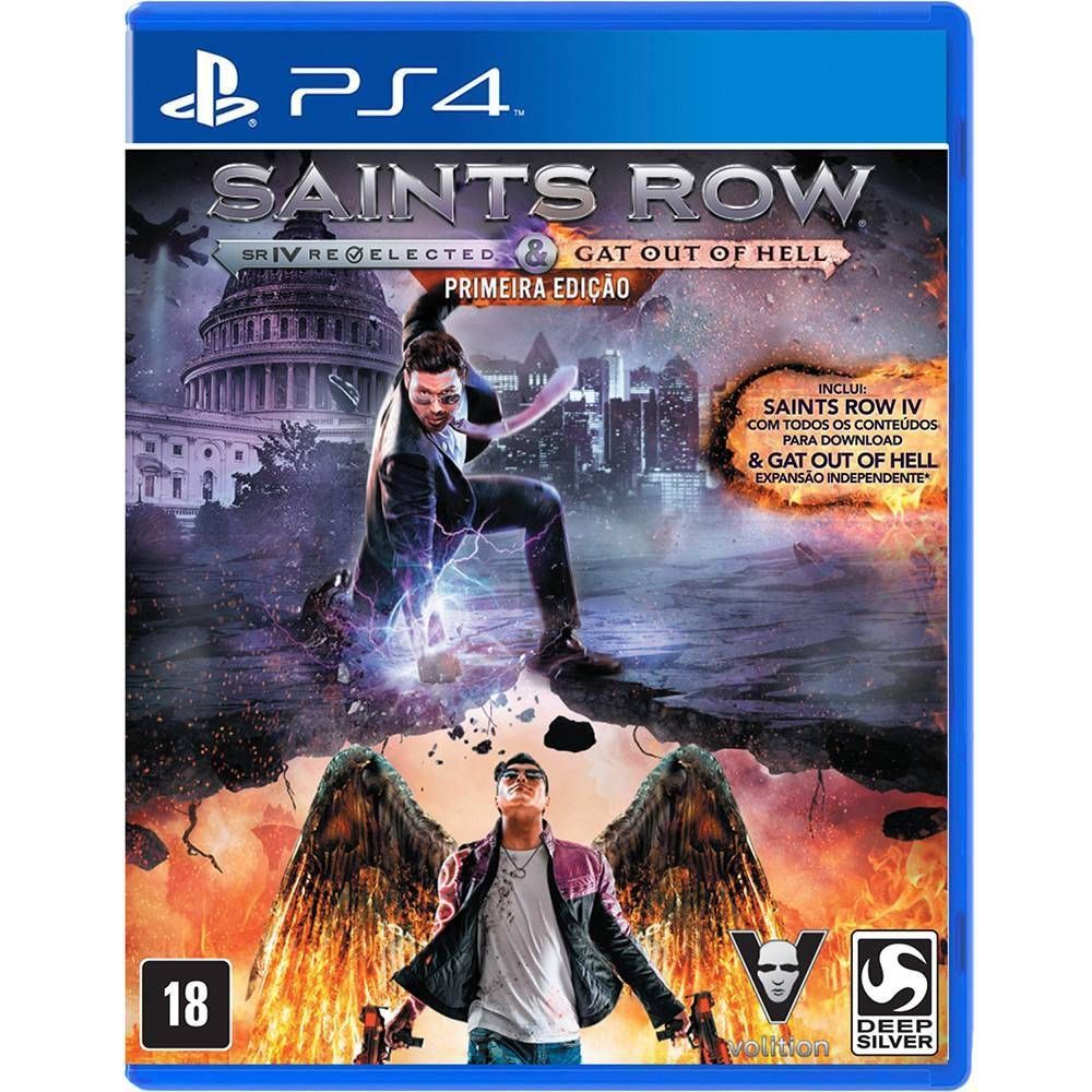 Игра Saints Row IV. Re-Elected (PlayStation 4, Русские субтитры) купить по  низкой цене с доставкой в интернет-магазине OZON (841653276)