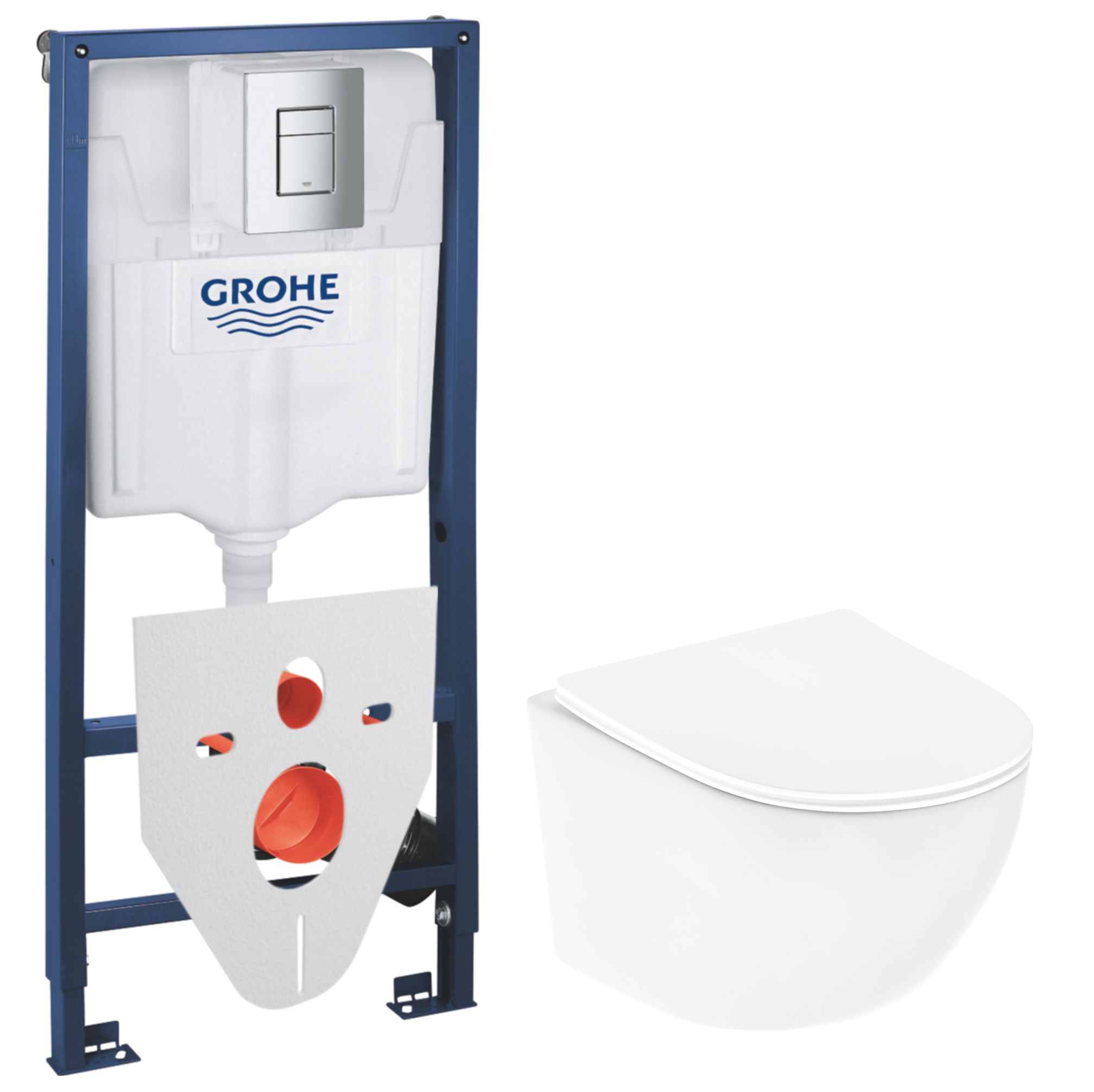 Инсталляция Для Унитаза Grohe Rapid Sl Купить