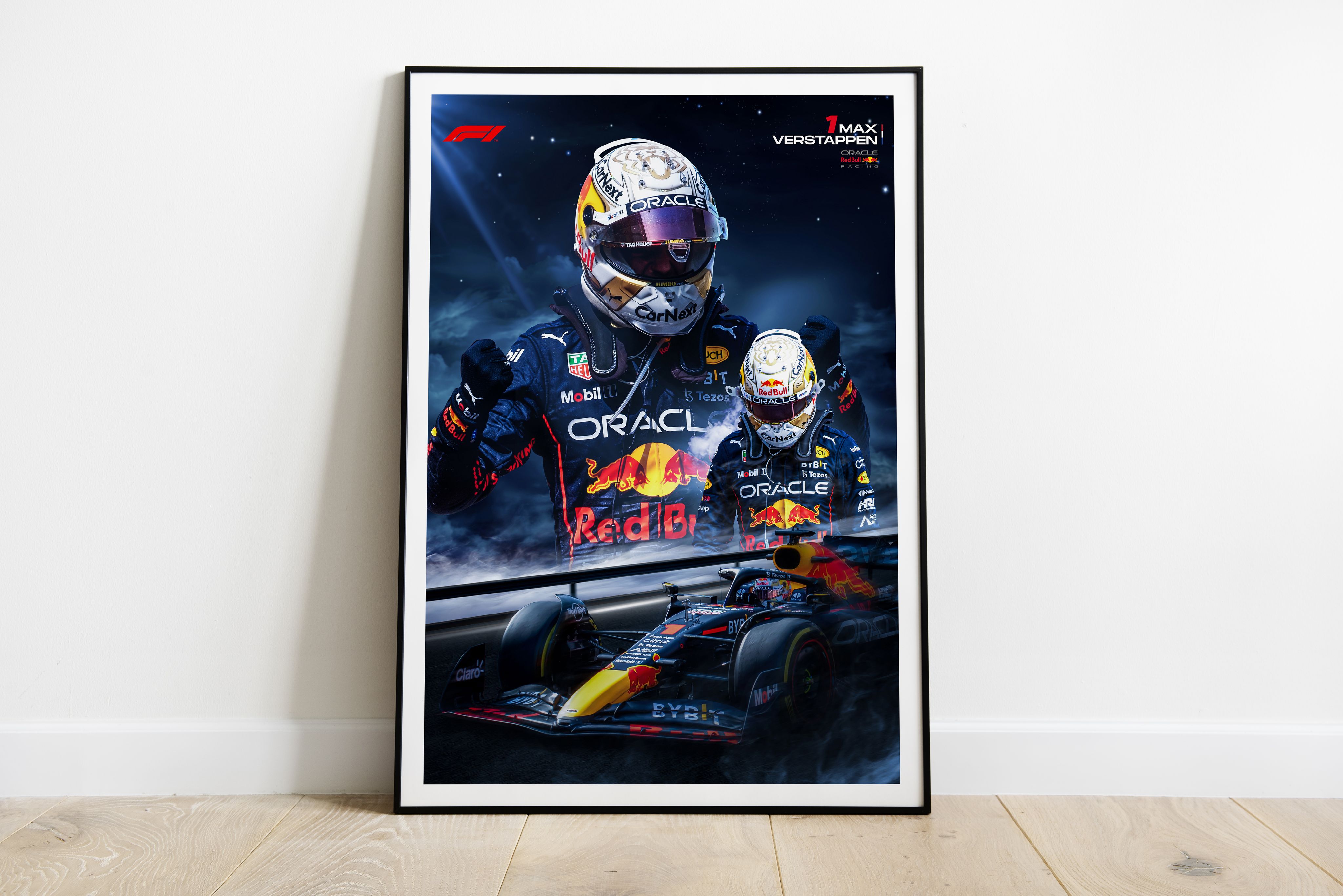 DESIGNECOPRINTПостер"МаксВерстаппен/MaxVerstappen",70смх50см