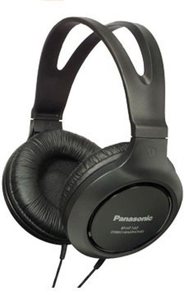 МониторныенаушникиPANASONICRP-HT161E-K,черный