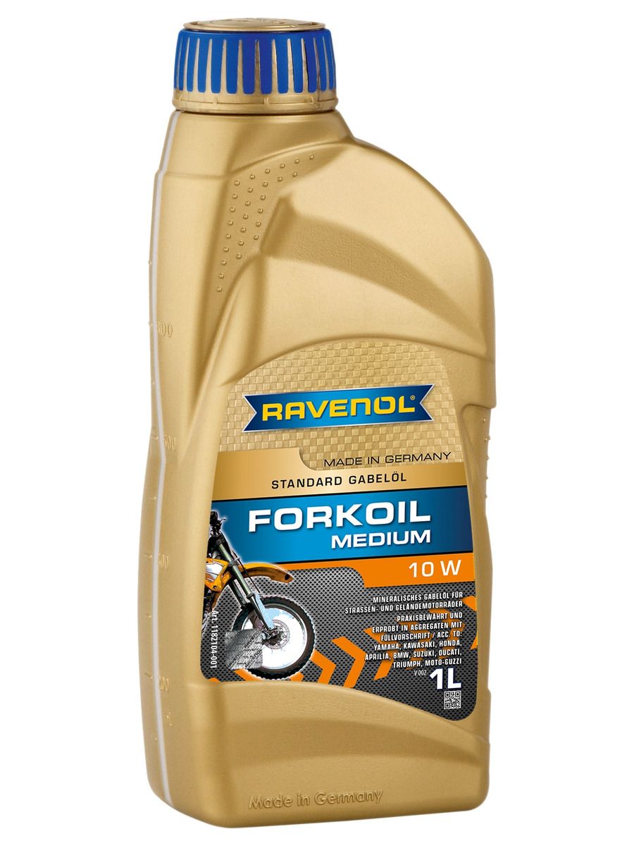 Вилочное масло RAVENOL Forkoil Medium 10W (1л)