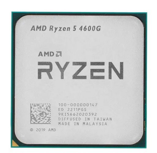 ПроцессорAMDRyzen54600G(100-000000147)OEM-AM4,6х3.7ГГц,L2-3МБ,L3-8МБ,2хDDR4-3200МГц,AMDRadeonVega7,TDP65Вт