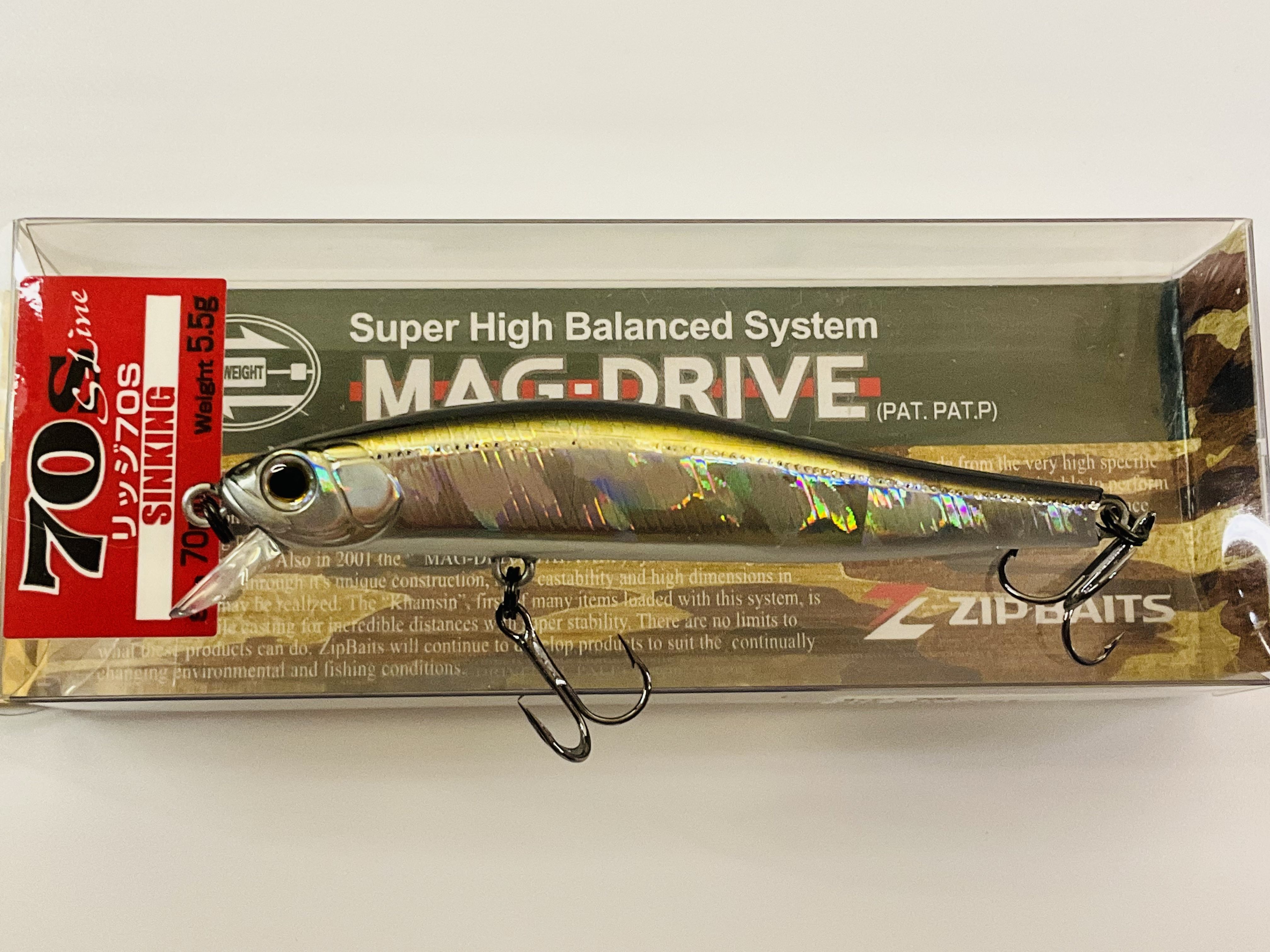 Воблер Zipbaits Rigge S-Line 70S (5,5г) 317 купить по цене 1894₽