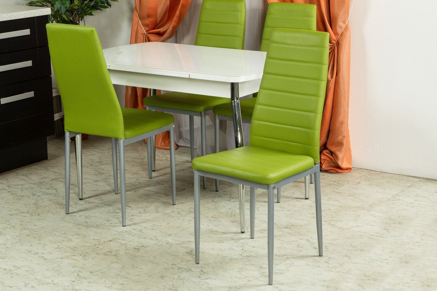 стулья на кухню оливкового цвета