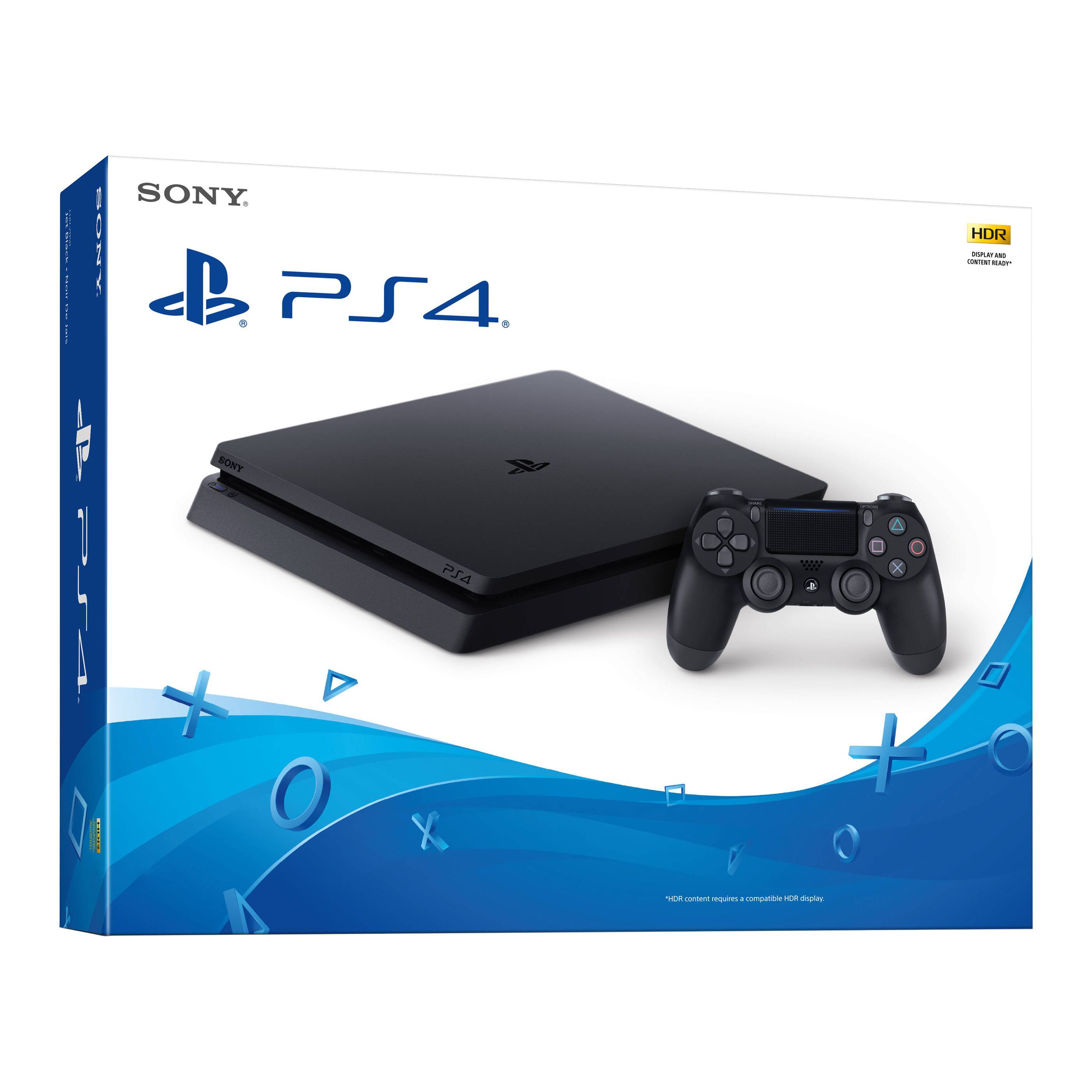 Игровая консоль PlayStation Slim 500GB (Япония CUH-2200A), черный — купить в интернет-магазине с быстрой доставкой