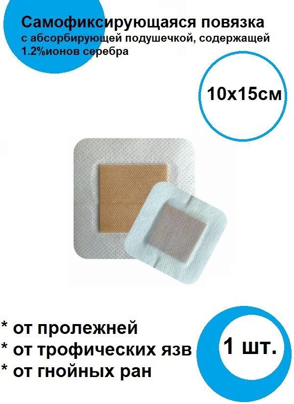 Раневая повязка с ионами серебра. Повязка с ионами серебра.