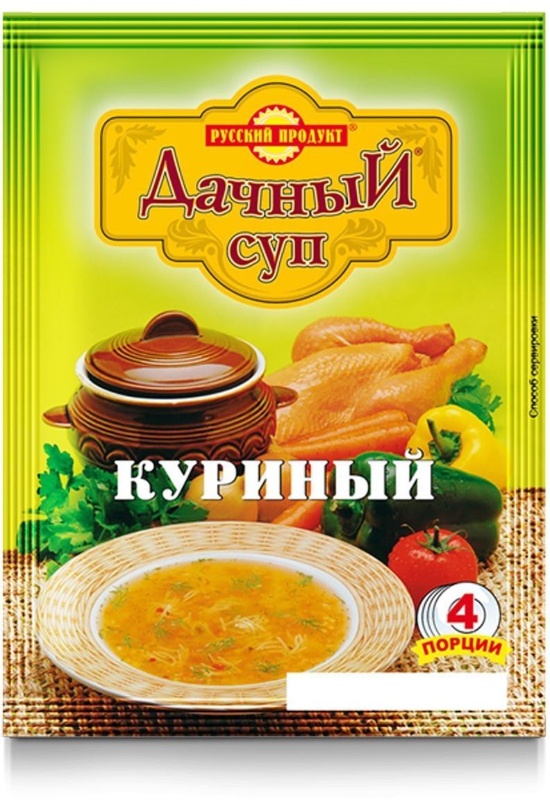 Суп куриный дачный, 60 г