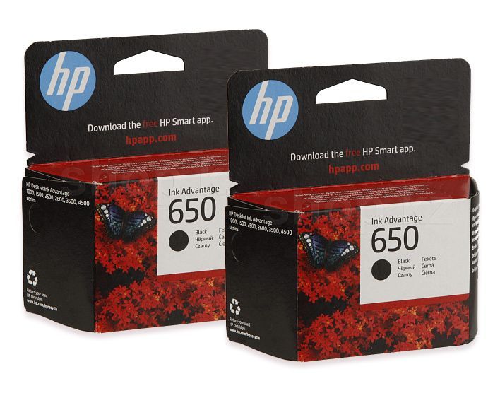 Купить Краску Hp 650 Черный