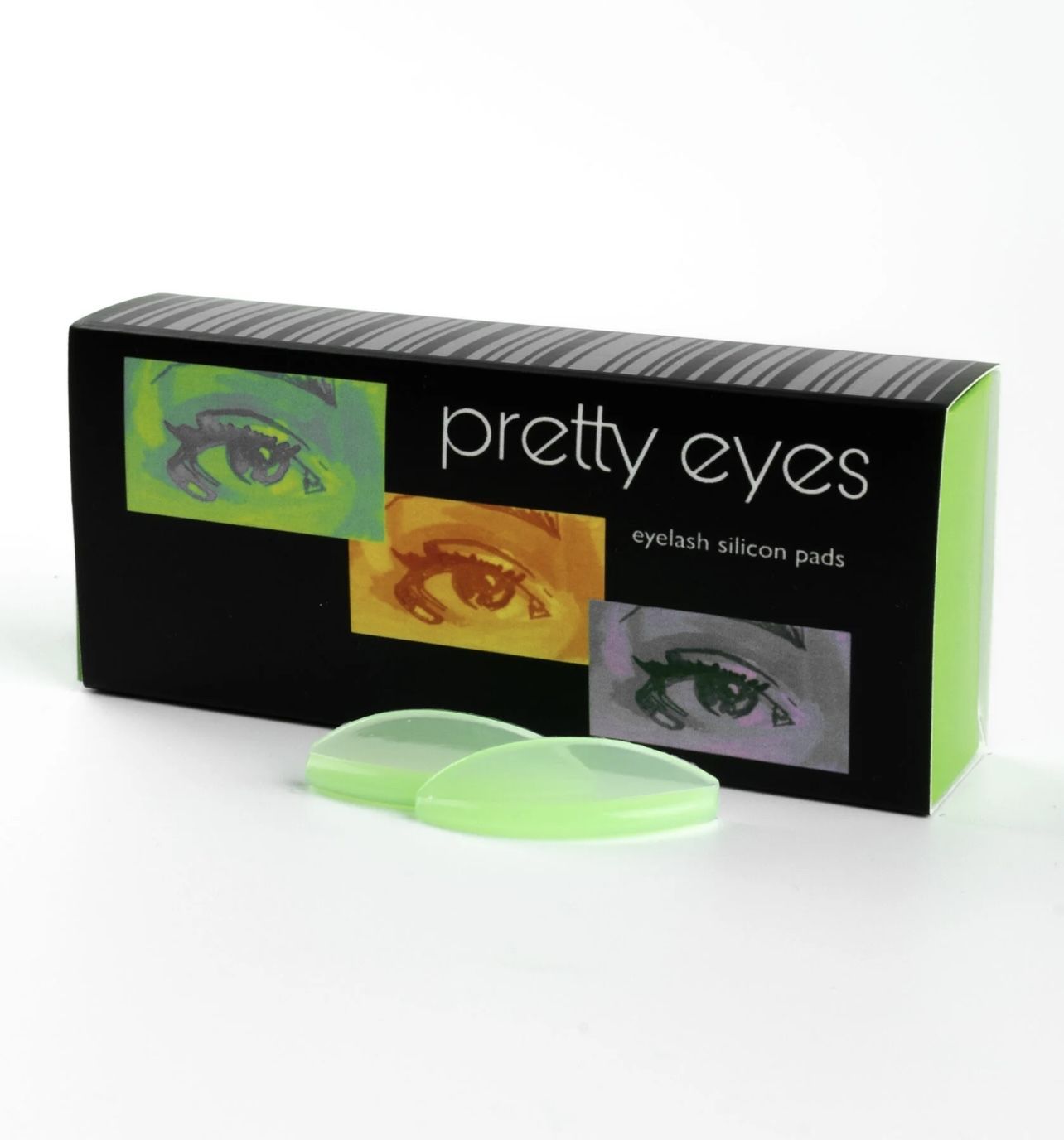 Валики для ламинирования ресниц "Pretty Eyes" Soft  зеленые (8 размеров)