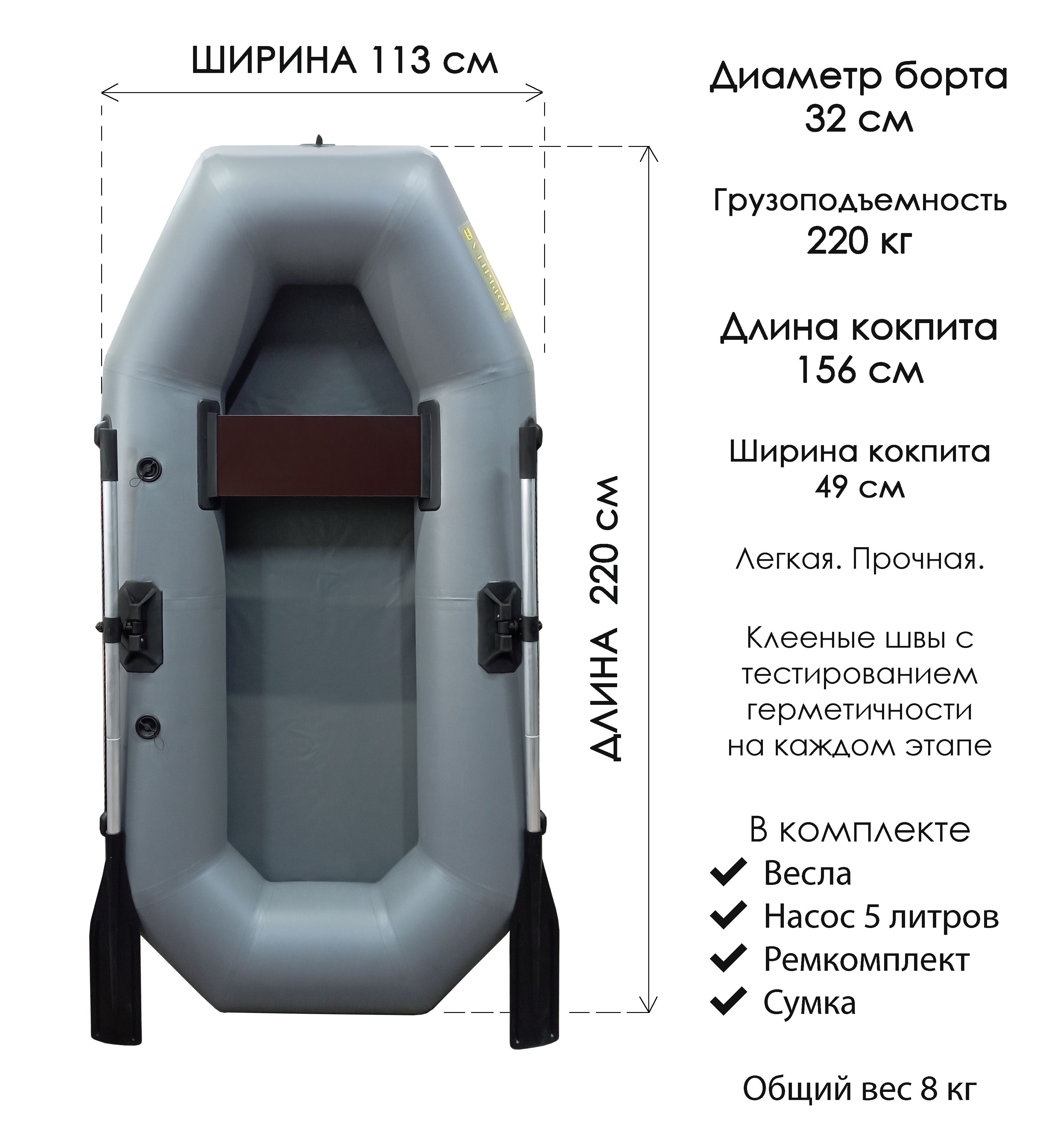 Лодка Пвх Одноместная Купить В Иваново