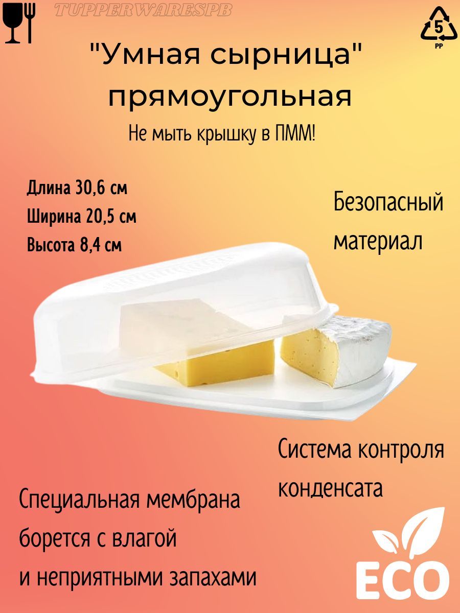 Tupperware Сырница, 306х205х84